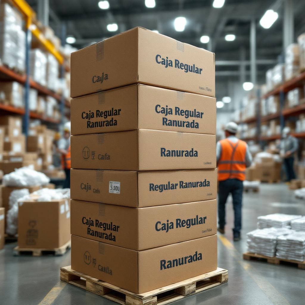 Caja Regular Ranurada