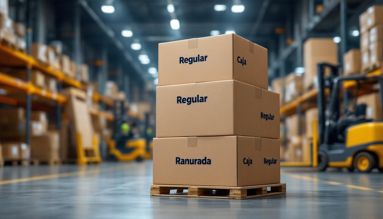 Caja Regular Ranurada